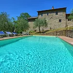 ヴィラ Poggio Conca By Posarellivillas インチーザ・イン・ヴァルダルノ